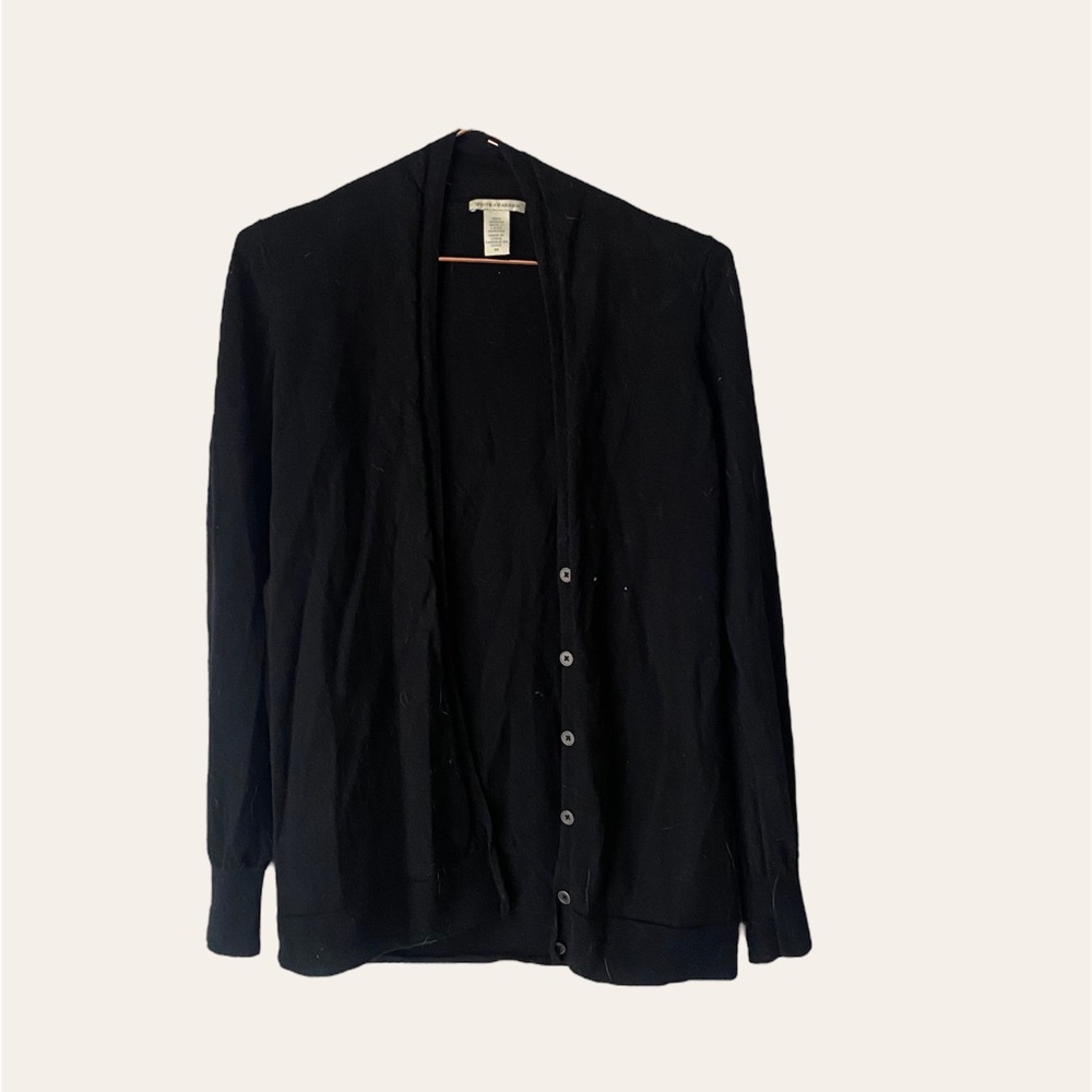 White Warren Merino Wool Lightweight Cardigan